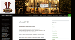 Desktop Screenshot of historichemettheatre.com
